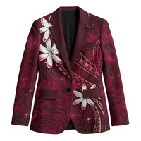 Tahiti Matarii Blazer Tahitian Spring Red Galaxy LT05 Unisex Red - Polynesian Pride