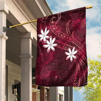 Tahiti Matarii Garden Flag Tahitian Spring Red Galaxy LT05 House Flag Red - Polynesian Pride