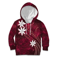 Tahiti Matarii Kid Hoodie Tahitian Spring Red Galaxy LT05 Hoodie Red - Polynesian Pride
