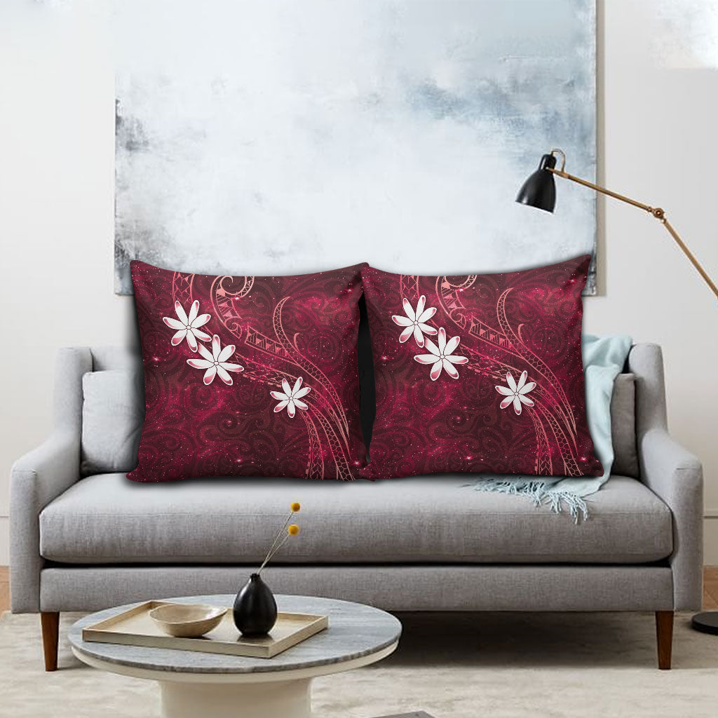 Tahiti Matarii Pillow Cover Tahitian Spring Red Galaxy LT05 - Polynesian Pride