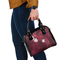 Tahiti Matarii Shoulder Handbag Tahitian Spring Red Galaxy LT05 - Polynesian Pride