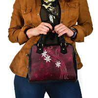 Tahiti Matarii Shoulder Handbag Tahitian Spring Red Galaxy LT05 - Polynesian Pride
