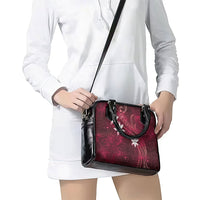 Tahiti Matarii Shoulder Handbag Tahitian Spring Red Galaxy LT05 - Polynesian Pride