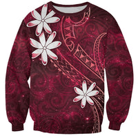 Tahiti Matarii Sweatshirt Tahitian Spring Red Galaxy LT05 Unisex Red - Polynesian Pride