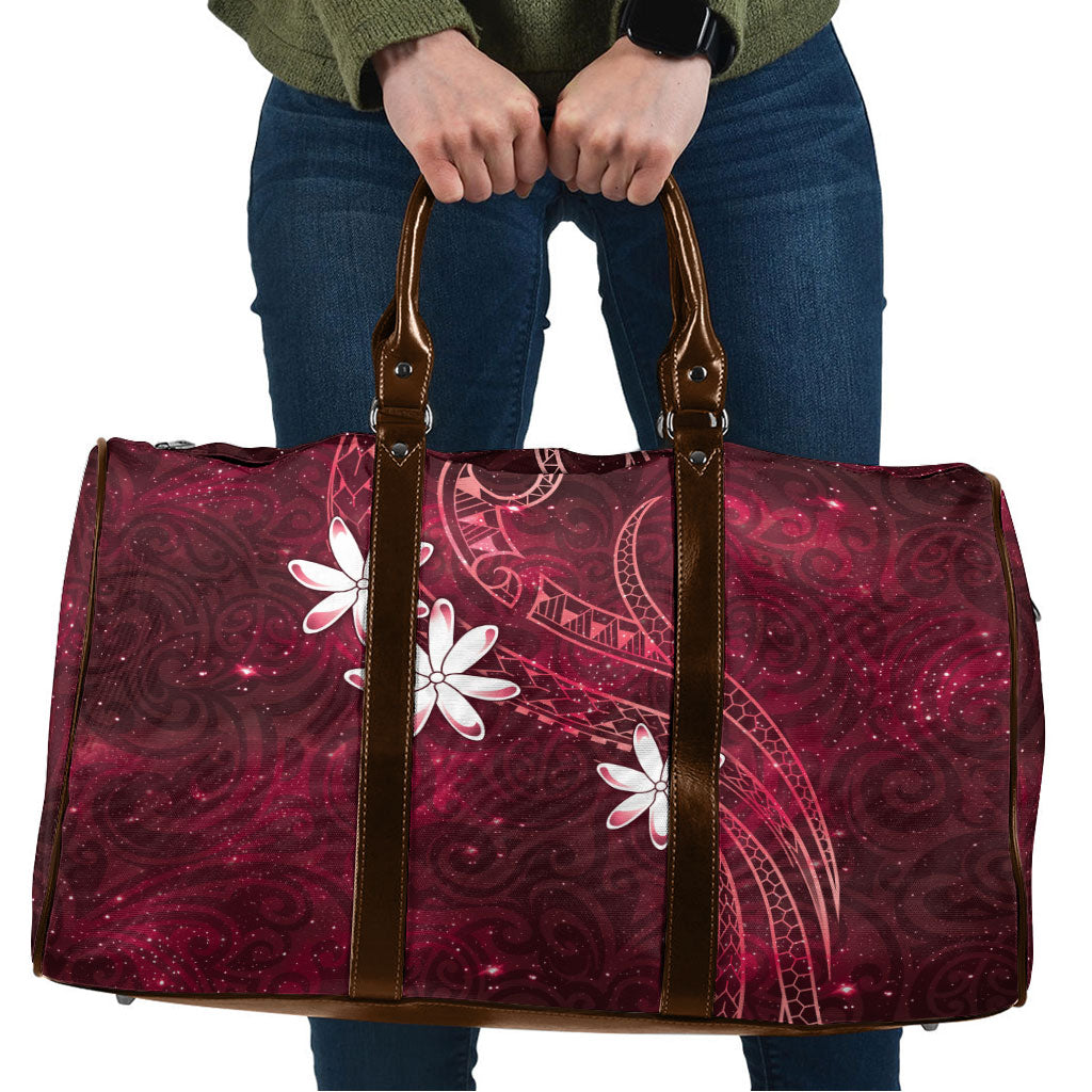 Tahiti Matarii Travel Bag Tahitian Spring Red Galaxy LT05 Red - Polynesian Pride