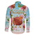 Hawaii Thanksgiving Family Matching Puletasi Dress and Hawaiian Shirt Funny Turkey Dabbing Dance LT05 - Polynesian Pride