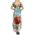 Hawaii Thanksgiving Summer Maxi Dress Funny Turkey Dabbing Dance LT05 - Polynesian Pride