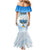 Polynesia Hanukkah Festival Family Matching Mermaid Dress and Hawaiian Shirt With Menorah Polynesian Style LT05 - Polynesian Pride