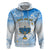 Polynesia Hanukkah Festival Hoodie With Menorah Polynesian Style LT05 Blue - Polynesian Pride