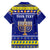 Personalised Polynesia Christmukkah Family Matching Puletasi Dress and Hawaiian Shirt Menorah With Polynesian Tribal Pattern LT05 - Polynesian Pride