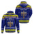 Personalised Polynesia Christmukkah Hoodie Menorah With Polynesian Tribal Pattern LT05 - Polynesian Pride