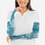 Polynesia Arm Sleeves Hippie Blue Tribal Turtle Floral Pattern - Polynesian Pride