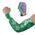 Polynesia Arm Sleeves Green Tribal Turtle Floral Pattern - Polynesian Pride