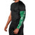 Polynesia Arm Sleeves Green Tribal Turtle Floral Pattern - Polynesian Pride