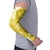 Polynesia Arm Sleeves Yellow Tribal Turtle Floral Pattern - Polynesian Pride