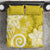 Polynesia Bedding Set Yellow Tribal Turtle Floral Pattern