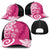 Polynesia Baseball Net Cap Pink Tribal Turtle Floral Pattern - Polynesian Pride