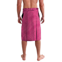 Polynesia Lavalava Pink Tribal Turtle Floral Pattern