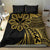 Hawaii And Philippines Bedding Set Kanaka Maoli With Tribal Sun Together Gold