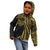 Hawaii And Philippines Kid Hoodie Kanaka Maoli With Tribal Sun Together Gold