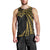 Hawaii And Philippines Men Tank Top Kanaka Maoli With Tribal Sun Together Gold