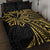 Hawaii And Philippines Quilt Bed Set Kanaka Maoli With Tribal Sun Together Gold