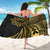 Hawaii And Philippines Sarong Kanaka Maoli With Tribal Sun Together Gold