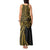 Hawaii And Philippines Tank Maxi Dress Kanaka Maoli With Tribal Sun Together Gold