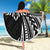 Hawaii And Philippines Beach Blanket Kanaka Maoli With Tribal Sun Together Black