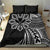 Hawaii And Philippines Bedding Set Kanaka Maoli With Tribal Sun Together Black