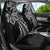 Hawaii And Philippines Car Seat Cover Kanaka Maoli With Tribal Sun Together Black