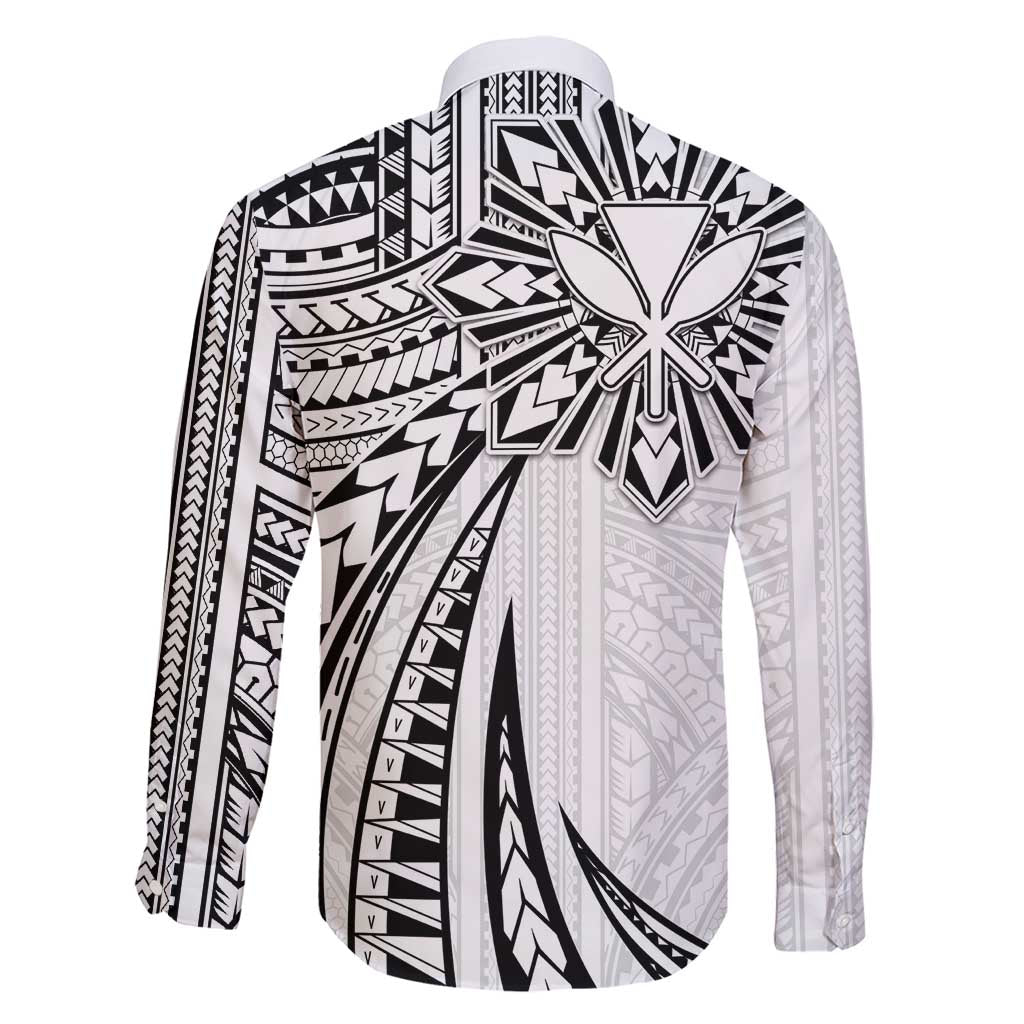 Hawaii And Philippines Family Matching Short Sleeve Bodycon Dress and Hawaiian Shirt Kanaka Maoli With Tribal Sun Together White