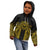 Hawaii And Philippines Together Kid Hoodie Polynesian Pattern With Filipino Barong Gold