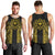 Hawaii And Philippines Together Men Tank Top Polynesian Pattern With Filipino Barong Gold