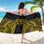 Hawaii And Philippines Together Sarong Polynesian Pattern With Filipino Barong Gold