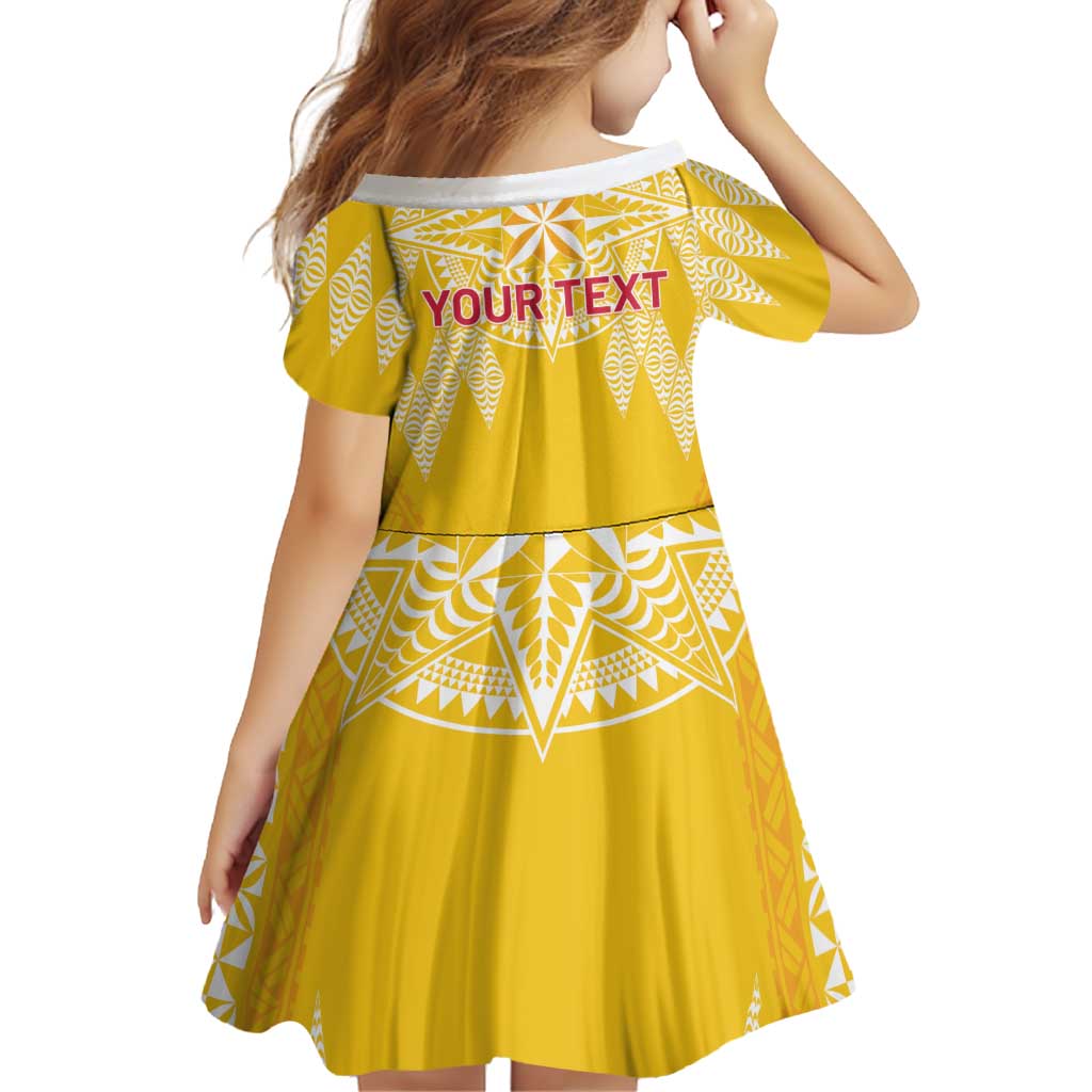Personalised Anastasis College Family Matching Off Shoulder Short Dress and Hawaiian Shirt Tonga Ngatu Pattern - Polynesian Pride