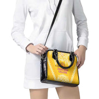 Anastasis College Shoulder Handbag Tonga Ngatu Pattern - Polynesian Pride