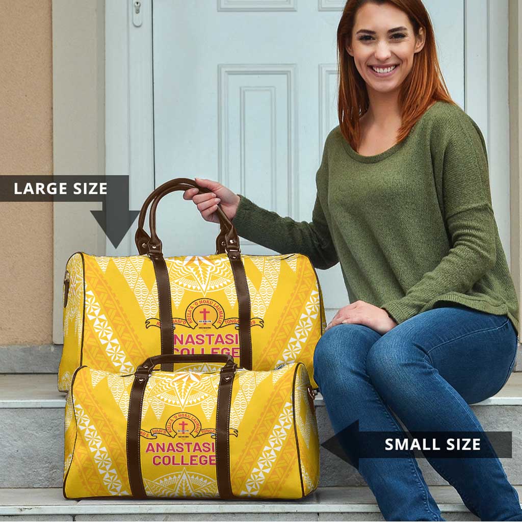 Anastasis College Travel Bag Tonga Ngatu Pattern - Polynesian Pride