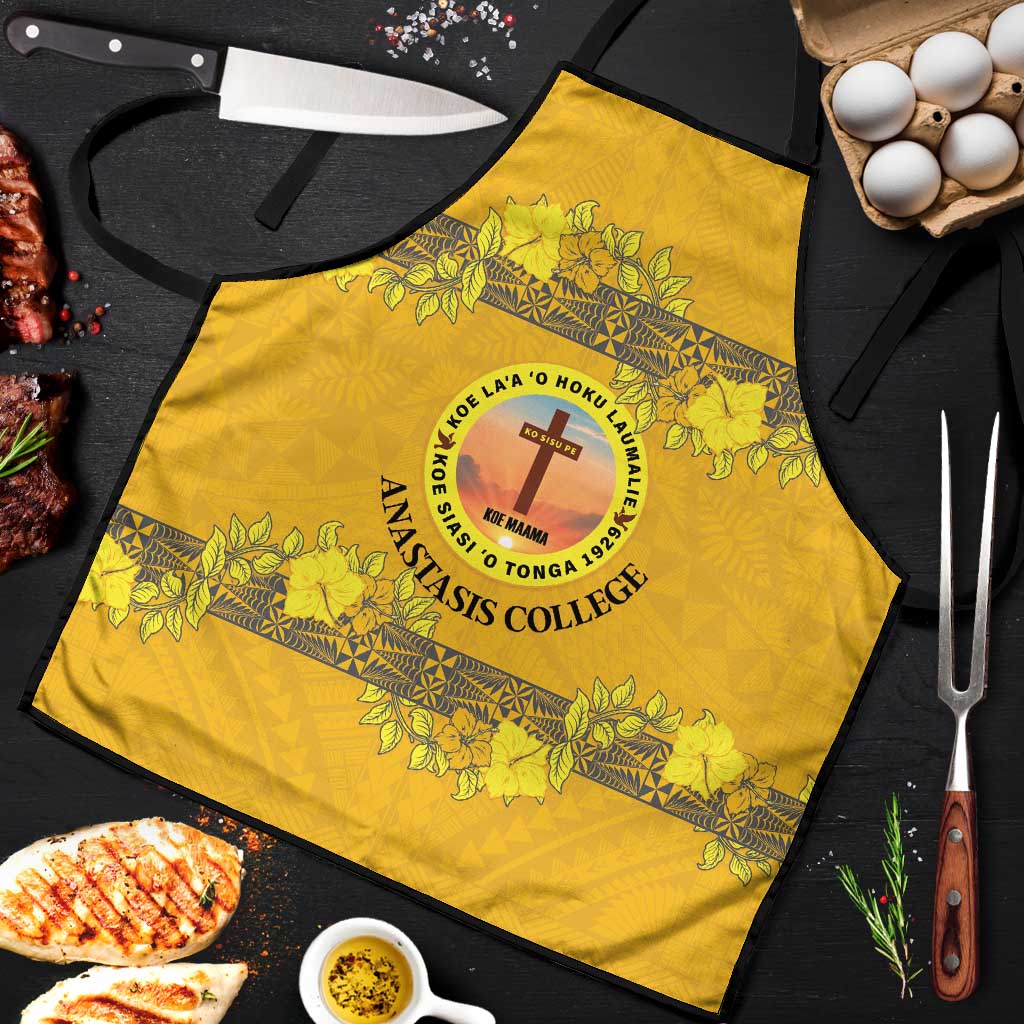 Tonga Anastasis College Apron Tongan Ngatu Kupesi Pattern - Polynesian Pride