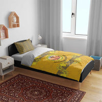 Tonga Anastasis College Bedding Set Tongan Ngatu Kupesi Pattern - Polynesian Pride