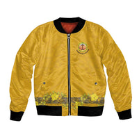 Tonga Anastasis College Bomber Jacket Tongan Ngatu Kupesi Pattern - Polynesian Pride