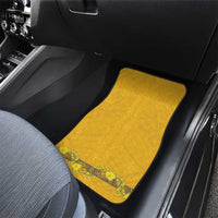 Tonga Anastasis College Car Mats Tongan Ngatu Kupesi Pattern - Polynesian Pride