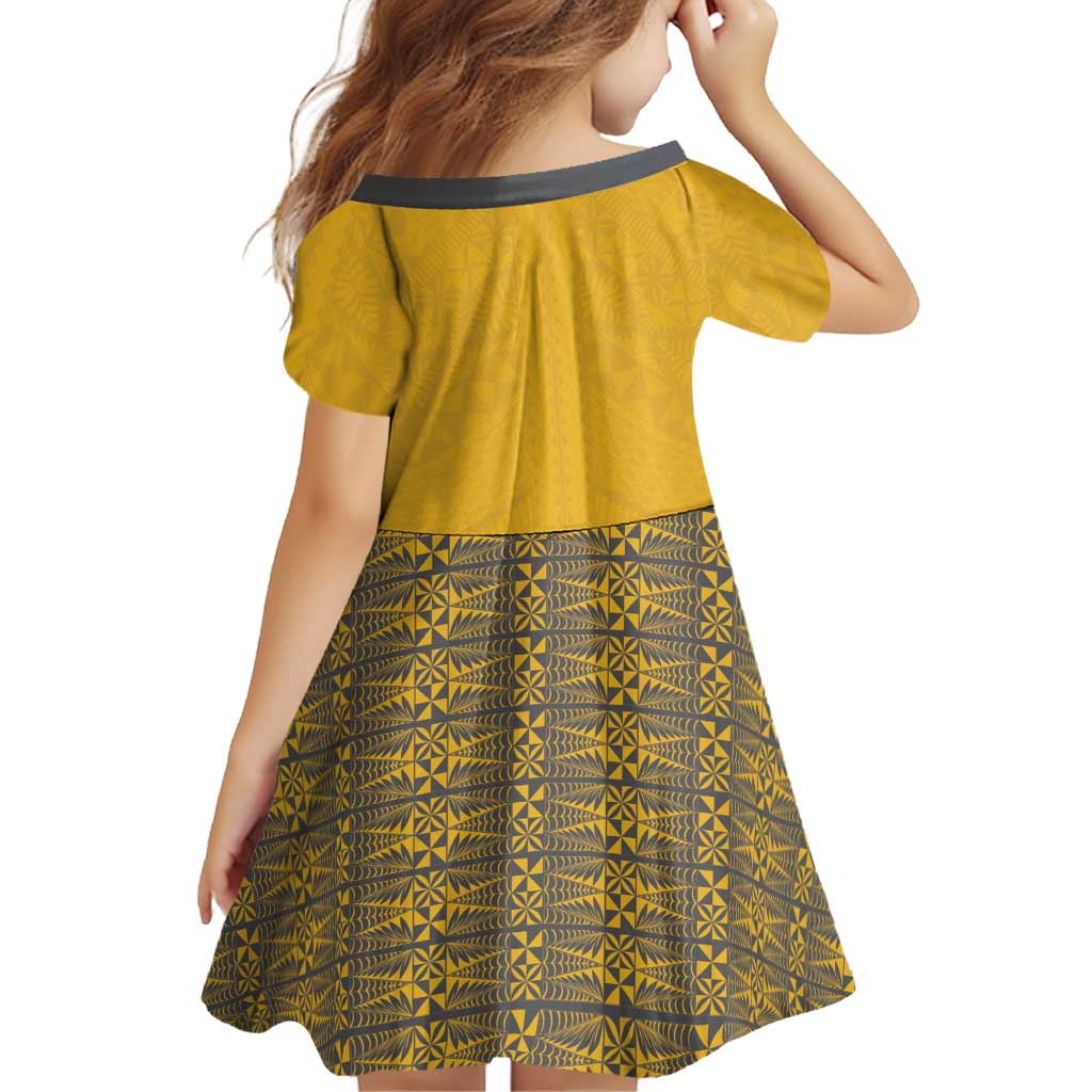 Tonga Anastasis College Family Matching Summer Maxi Dress and Hawaiian Shirt Tongan Ngatu Kupesi Pattern LT05 - Polynesian Pride