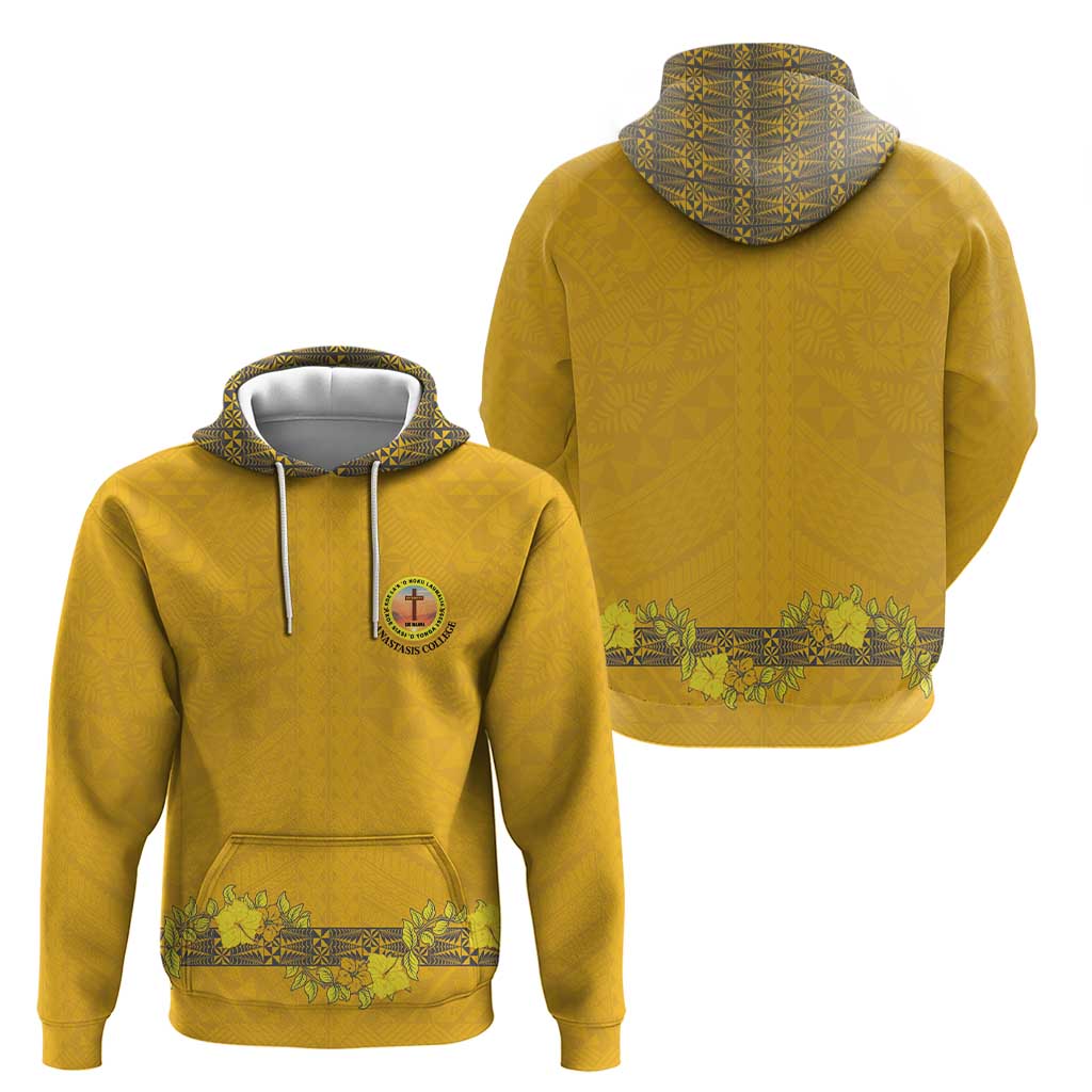 Tonga Anastasis College Zip Hoodie Tongan Ngatu Kupesi Pattern - Polynesian Pride