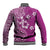 Cook Islands Baseball Jacket Fandango Hibiscus And Stars