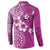 Cook Islands Button Sweatshirt Fandango Hibiscus And Stars