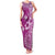 Cook Islands Family Matching Tank Maxi Dress and Hawaiian Shirt Fandango Hibiscus And Stars