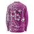 Cook Islands Long Sleeve Shirt Fandango Hibiscus And Stars