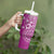 Cook Islands Tumbler With Handle Fandango Hibiscus And Stars
