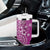 Cook Islands Tumbler With Handle Fandango Hibiscus And Stars